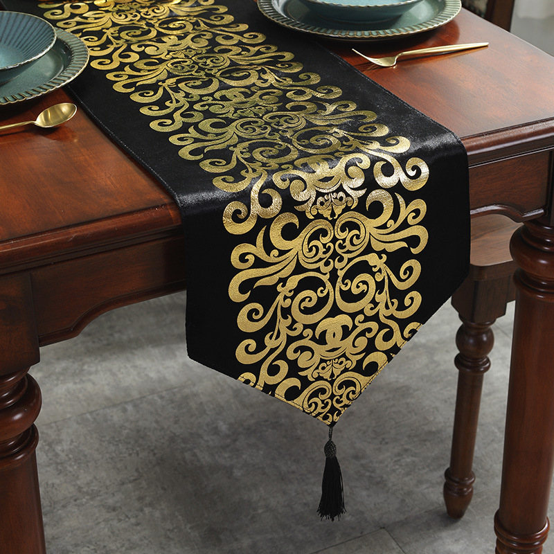 고급스러운 브라이트 골드 - 블랙 골드 A