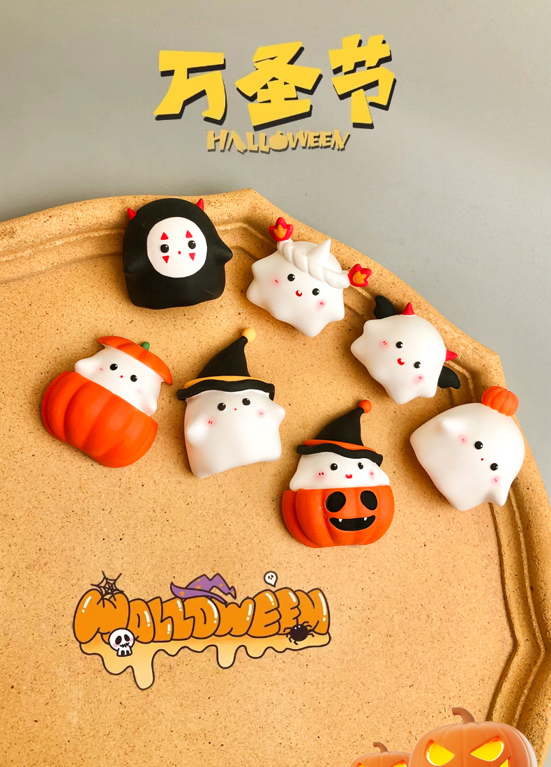Halloween Car Aromatherapy Cute Little Ghost Magician Pumpkin Air Outlet Fragrance Decoration Girlfriend Gift