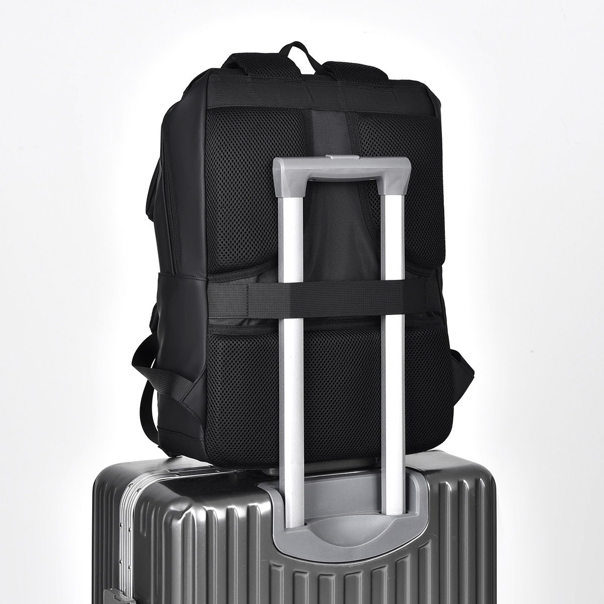 Mochila de computadora para hombre de negocios de nuevo estilo al por mayor transfronteriza 2024 mochila de viaje ligera de gran capacidad mochila escolar