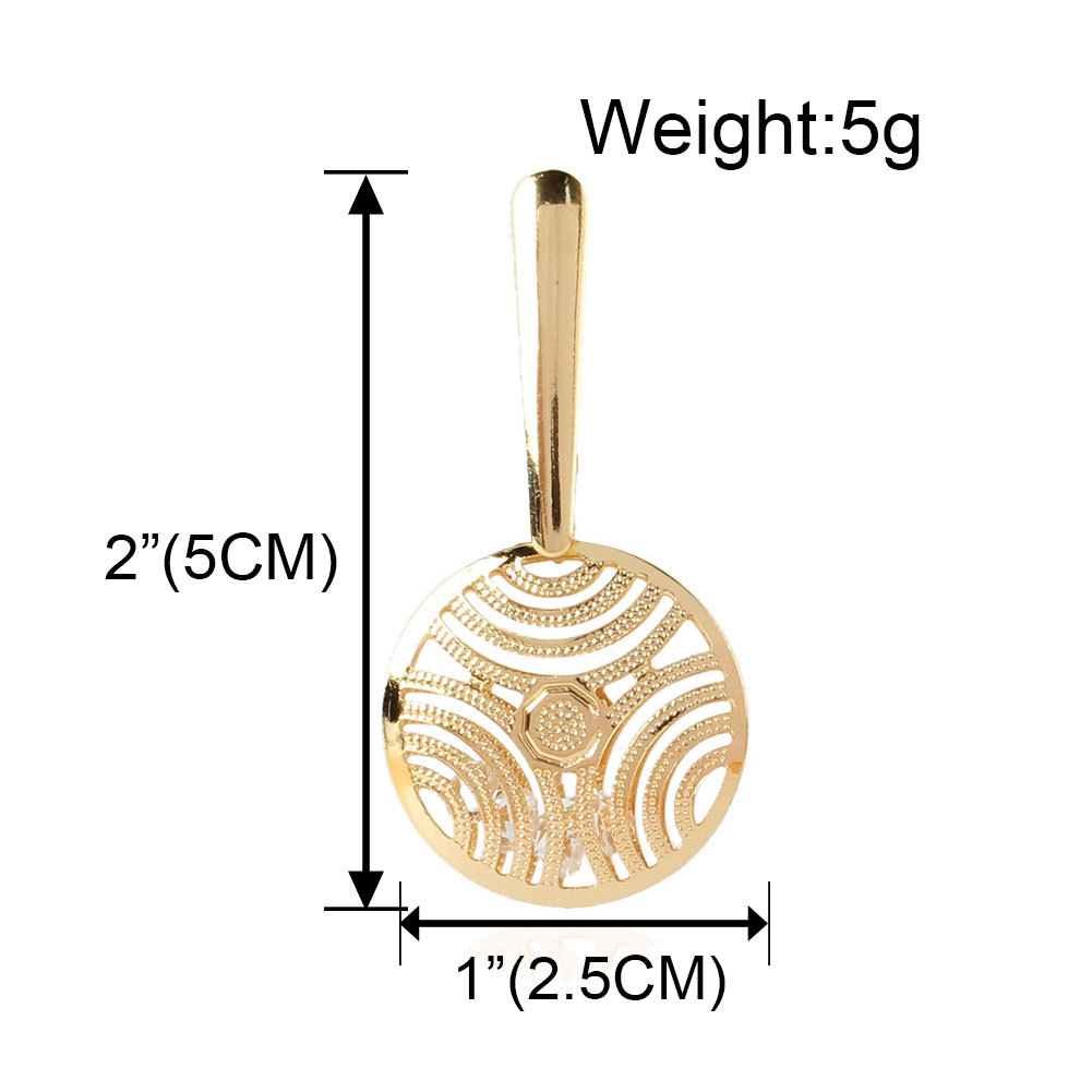Fashion Alloy Geometric Earrings display picture 1