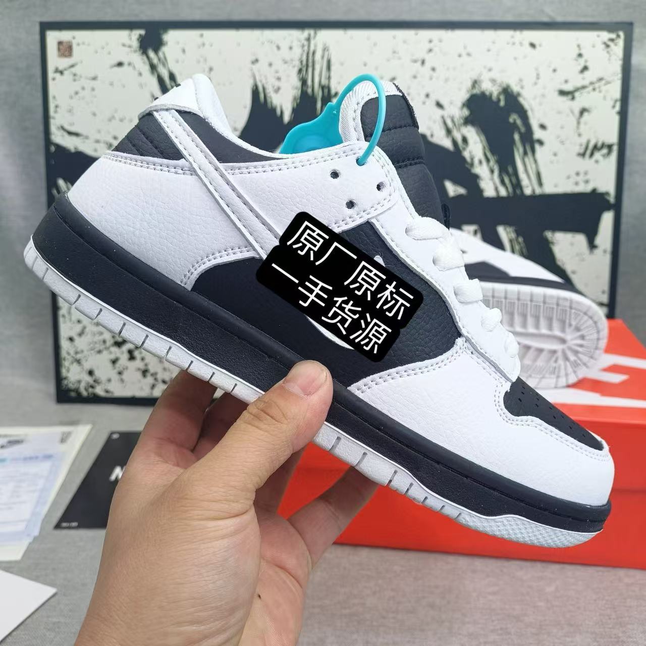 Putian genuino dunk low-top puro original sb zapatillas de deporte blanco y negro panda cereza polen azul marino pareja zapatillas de deporte para hombres y mujeres