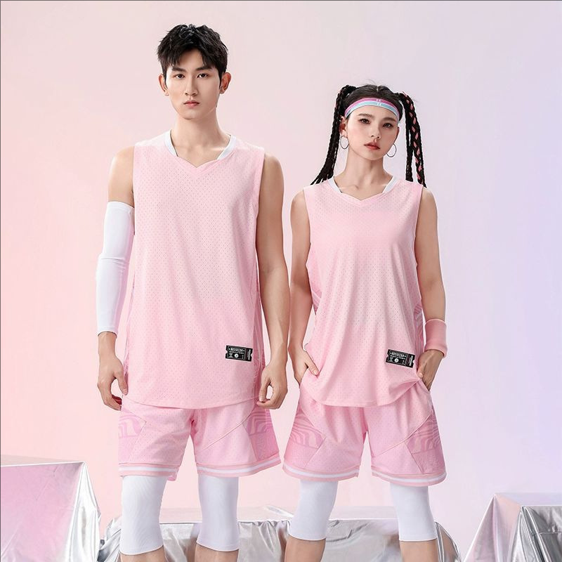 高端篮球服套装男款速干青少年成人比赛队服训练儿童国风运动球衣|undefined