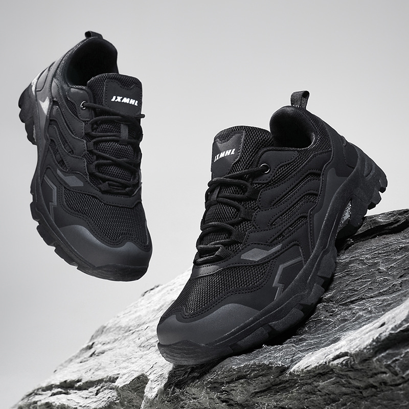 Zapatos de carreras de campo para hombres, zapatos de senderismo de corta distancia, zapatos de montaña al aire libre, zapatos de carreras de campo para hombres.