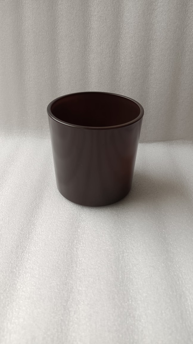Coffee glass candle