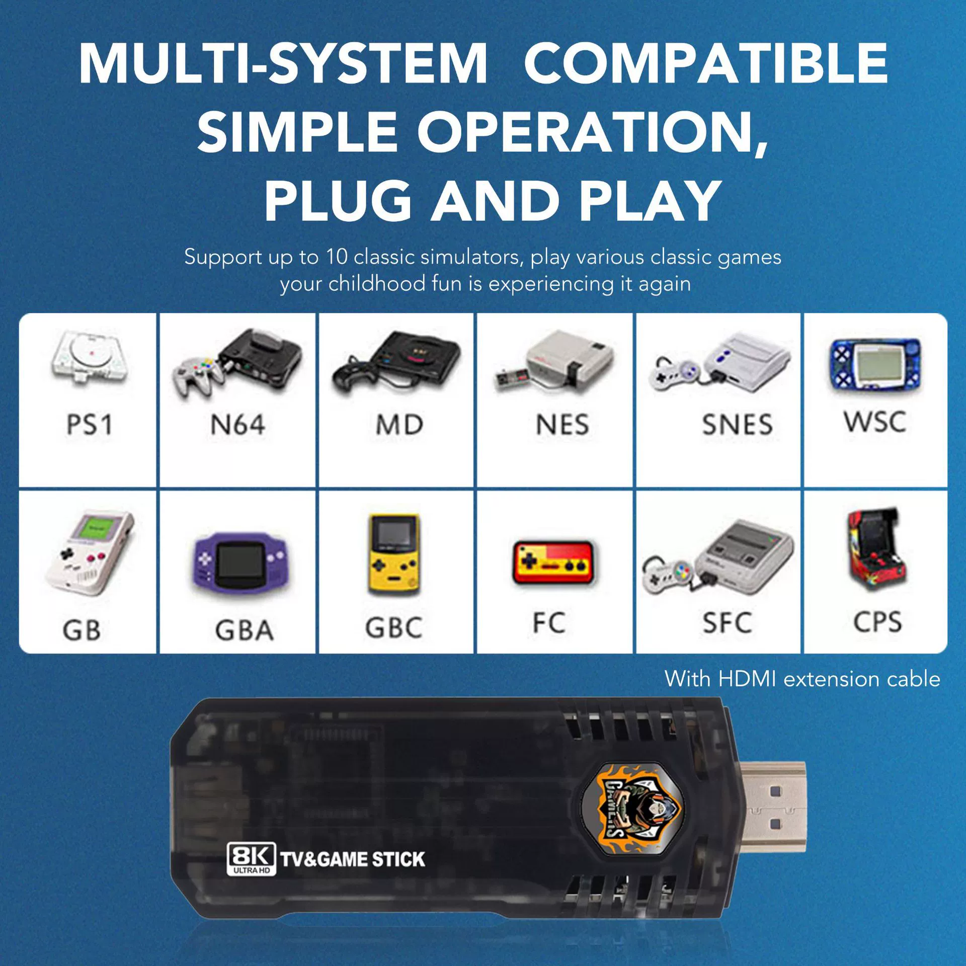 X8 двойная система игровой набор-тв приставка HDMI HD 8K домашняя игровая машина Android ТВ приставка