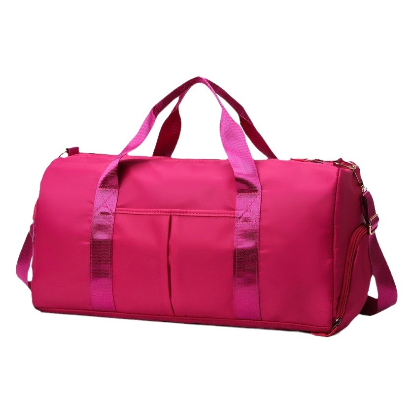 Wholesale Dry and Wet Separate Gym Bag Large Capacity Travel Bag lulu Yoga Bag Women's Lightweight Swimming Bag Printable Logo