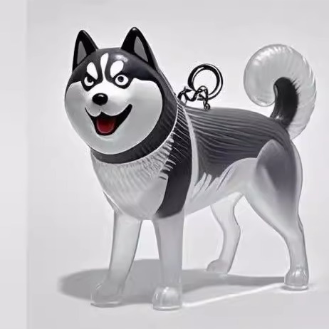 犬の毛収納かわいいペンダントキーホルダーバッグペンダントカプセルコレクション記念クリエイティブ漫画ペットの毛クロスボーダー|undefined