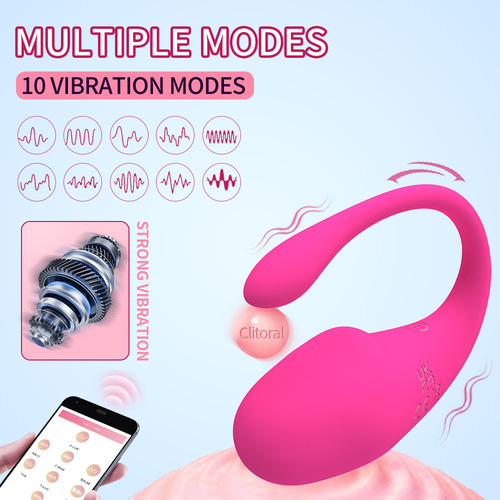 Wireless APP remote control wearable simulation tadpole vibrator female g-spot orgasm masturbation vibrator adult sex products