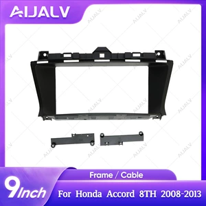 Honda Accord 8-ci Nəsil 2008-2013 üçün 9 düymlük Android Naviqasiya Çərçivəsi DVD Paneli