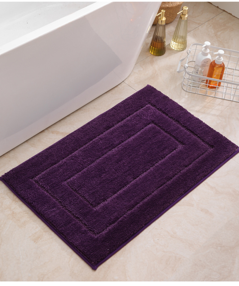 Saugfähige Badezimmer Wc Bodenmatte Rutschfester Vorleger_voghion.com