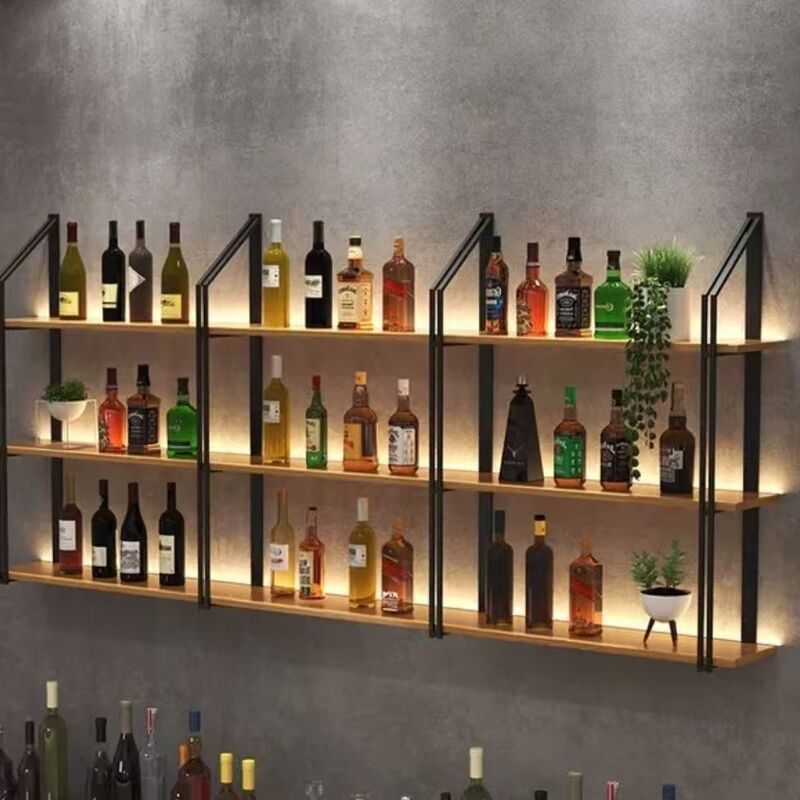 ワインラック収納ラック壁ディスプレイラックレストランホテルバーワイン飲料ラックモダンな装飾赤ワインディスプレイラック|undefined
