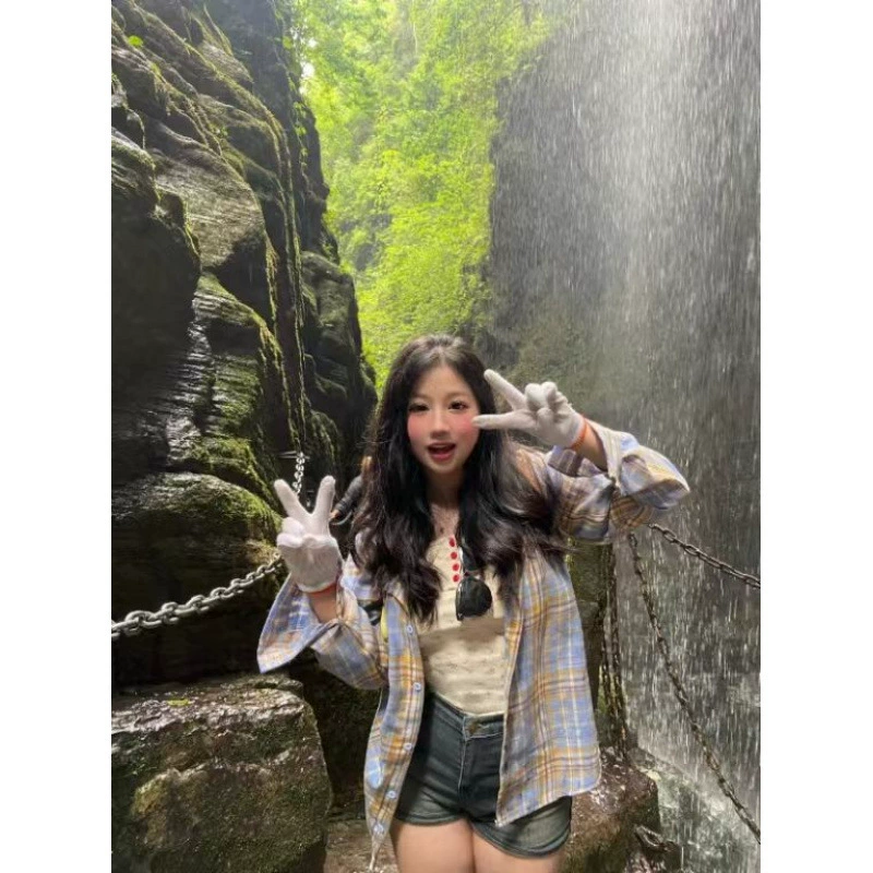 Допамин легкая экстравагантная клетчатая рубашка высокого класса