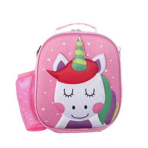 Cross-border new eva hard-shell unicorn children's lunch bag Amazon portable cross-body thermal bag customization