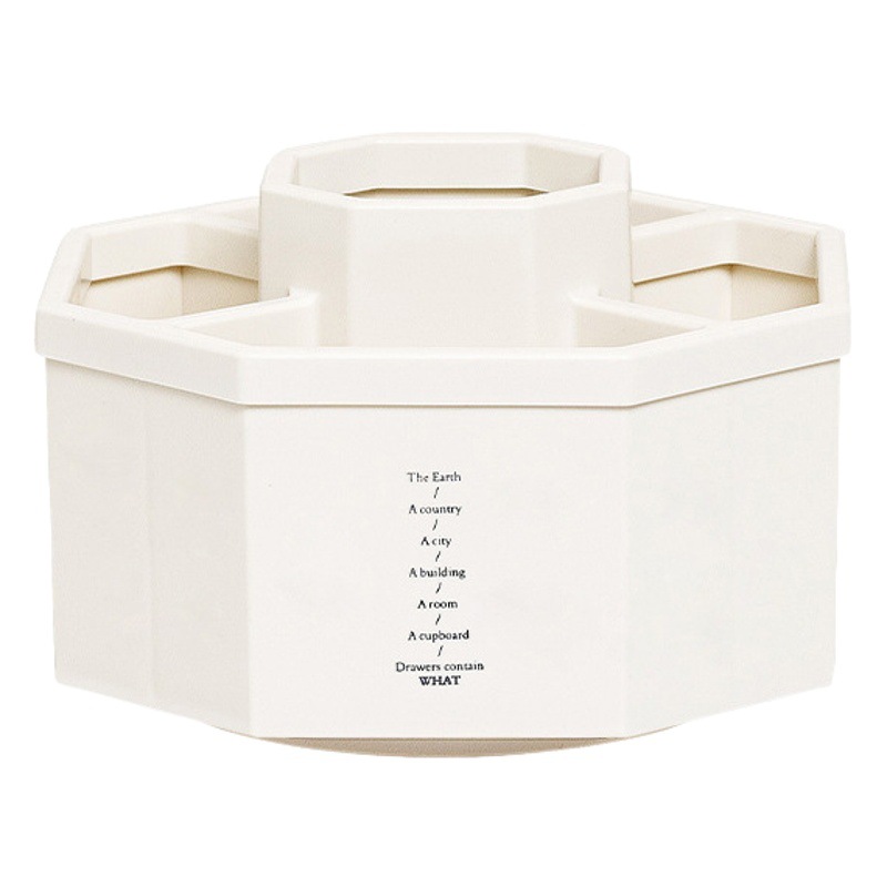 Simple moderna de gran capacidad de escritorio de oficina de almacenamiento de chica lindo rotación cosméticos de almacenamiento de cubo titular de la pluma de los niños