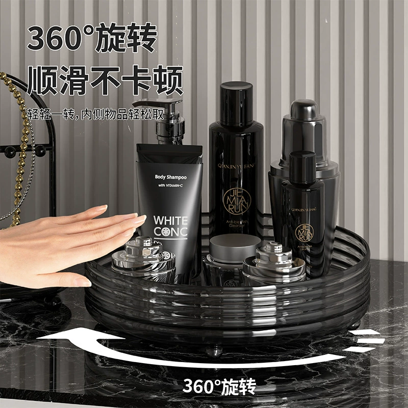 Вращающаяся подставка для специй, многофункциональная подставка для хранения на кухонной столешнице, подставка для хранения бутылок уксуса, соевого соуса, приправ