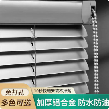 Blinds Aluminum Alloy Bathroom Kitchen Bathroom Office Window Blackout Electric Mesh Roller Blinds Sunshade
