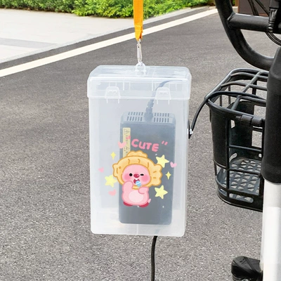 dustproof storage box, Other Electric Vehicle Accessories - white-yellow-webbing-hook-headband-ruby