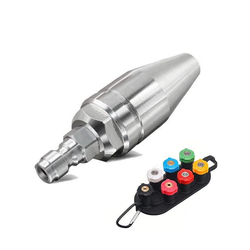 연꽃 분사 헤드 + 7색 노즐 + 7색 받침대