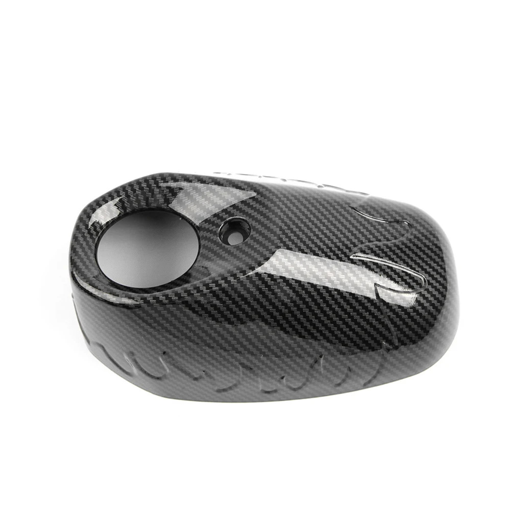 Suitable for 17-24 Yamaha Xmax300 Motorcycle Accessories Scooter Cover Carbon Fiber Exhaust Pipe Shell