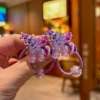Purple hair rope