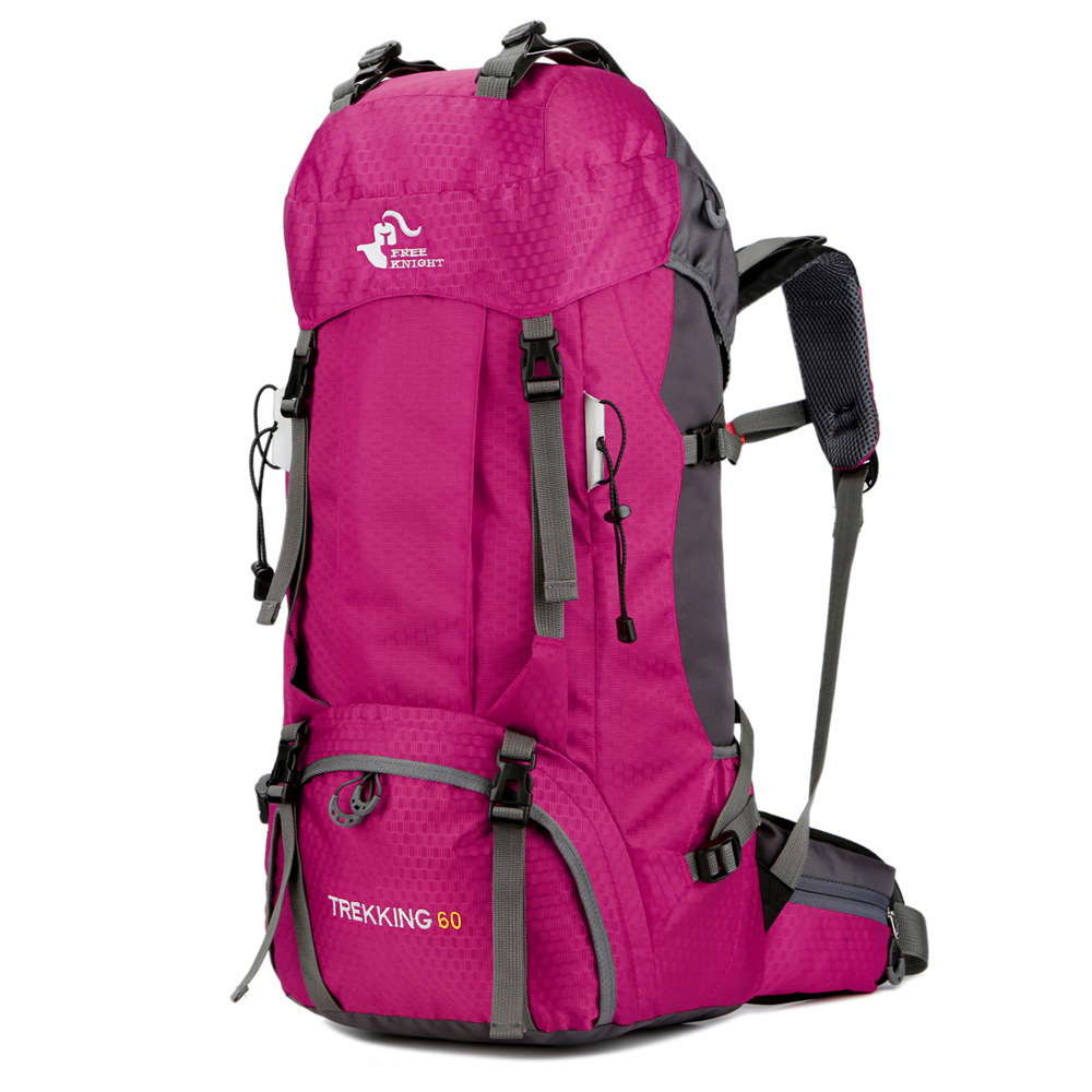 Mochila de Senderismo y Montañismo de Poliéster Transpirable e Impermeable para Deportes al Aire Libre