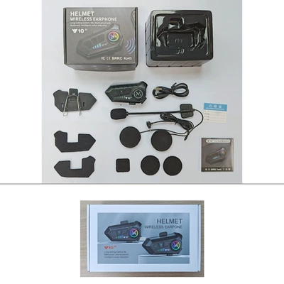 Helmet Bluetooth Headset – Motorcycle Helmet Headset - q58max-intercom-version