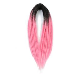 temu/shein ホット販売ヨーロッパとアメリカのかつら化学繊維かぎ針編みヘアドレッドヘアダブルダーティドレッドダブルテールダーティドレッド