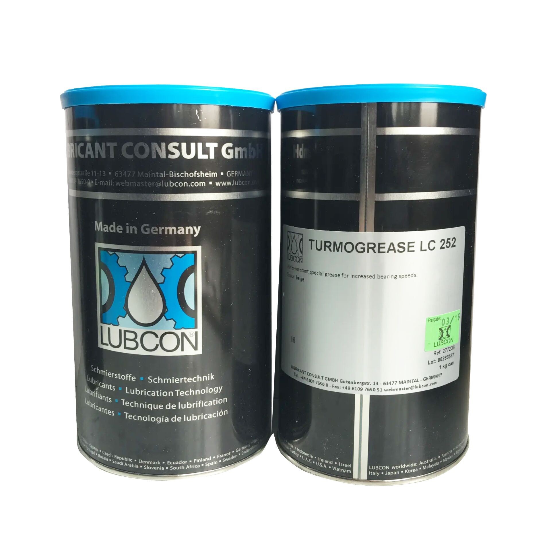 德国劳博抗LUBCON ULTRATHERM 2000 滚动轴承高真空密封润滑脂5kg