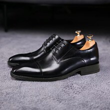��ʢЬҵ3011 oxford����ͷ���巽ͷƤЬ�� ��ϵ��������ƤЬ��Ь