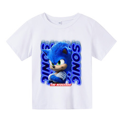 兒童T恤中大童男女童上衣潮童裝圓領短袖跨境亞馬遜外貿一件代發