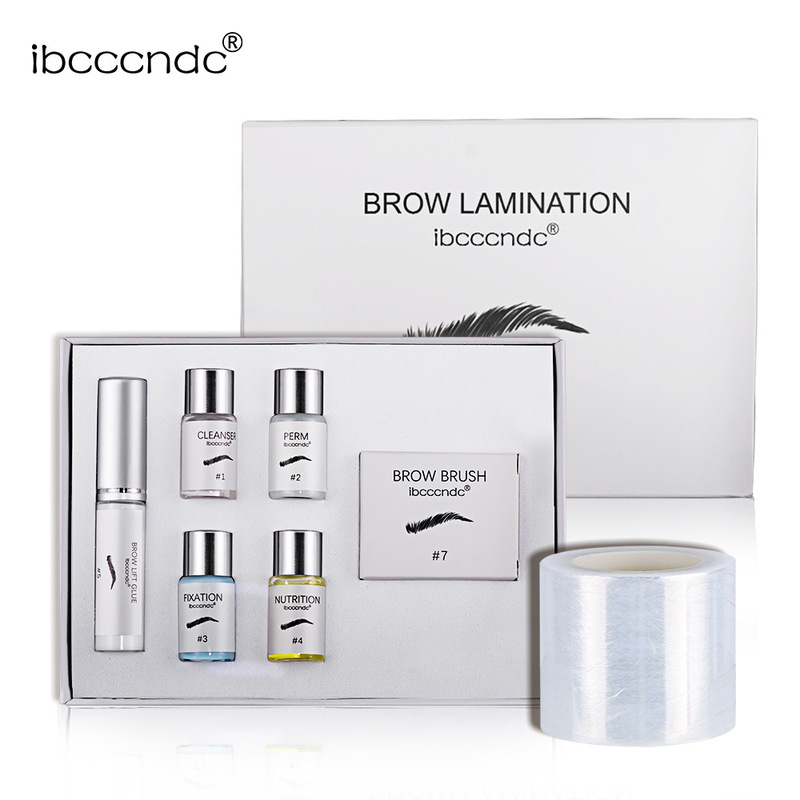 ibcccndc ホットアイブロウセット BROW LAMINATION ワイルドアイブロウスタイリング ホットアイブロウ整形キット|undefined