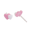 Cute sophisticated earrings heart shaped