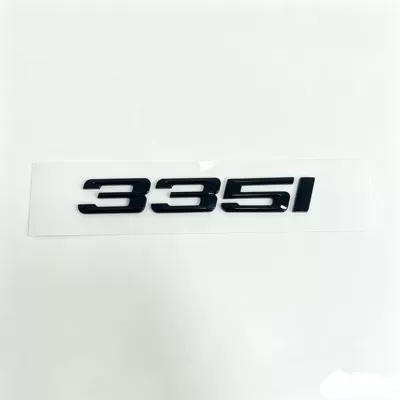 Car logo of older BMW 3 Series - older-model-bmw-335i-in-glossy-black