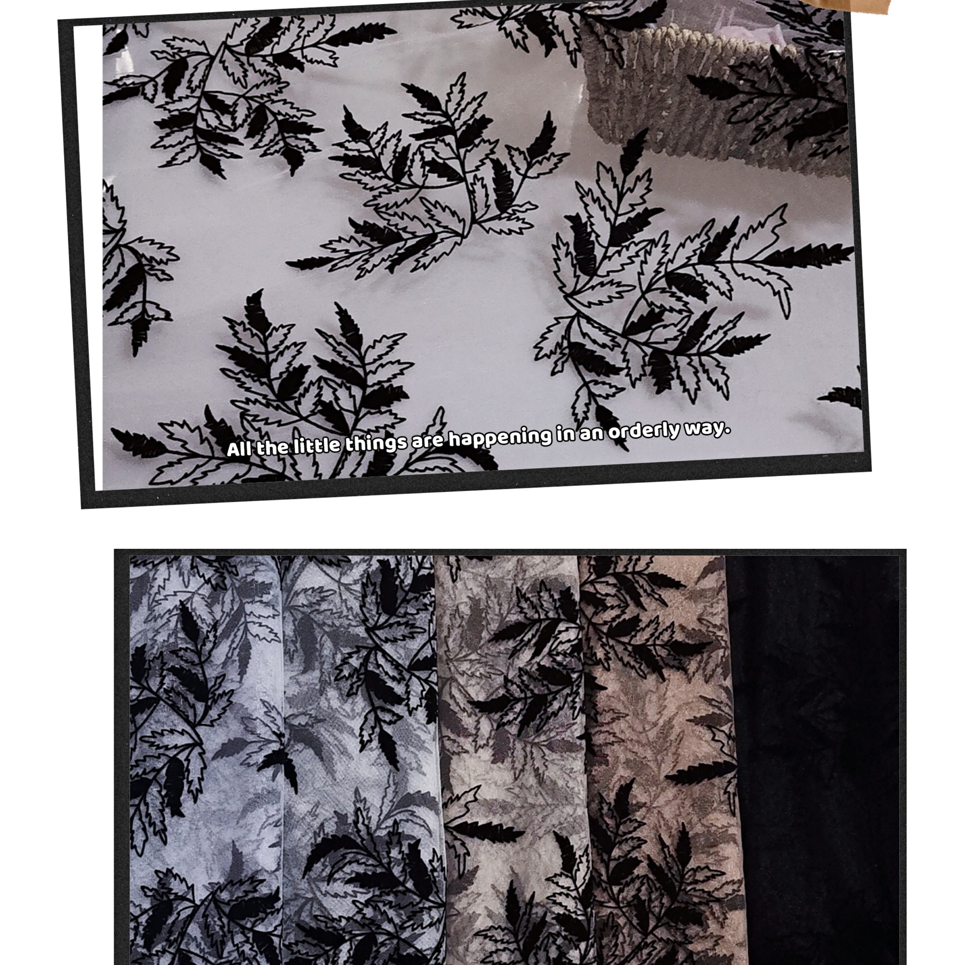 现货供应~爆款特美网纱树枝立体双面植绒时尚大气 裙装等网纱面料