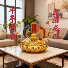 室内喷泉风水轮树脂流水摆件批发家居装饰阳台店面酒店开业礼品