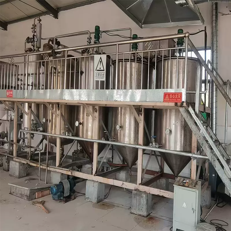 厂家供应菜籽油精炼设备菜籽油精炼设备适用油