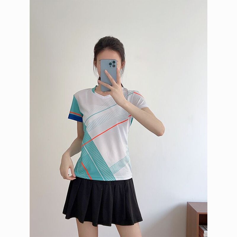 羽毛球服套装yy防走光裙子速干透气夏季短袖运动短裙训练包邮|undefined