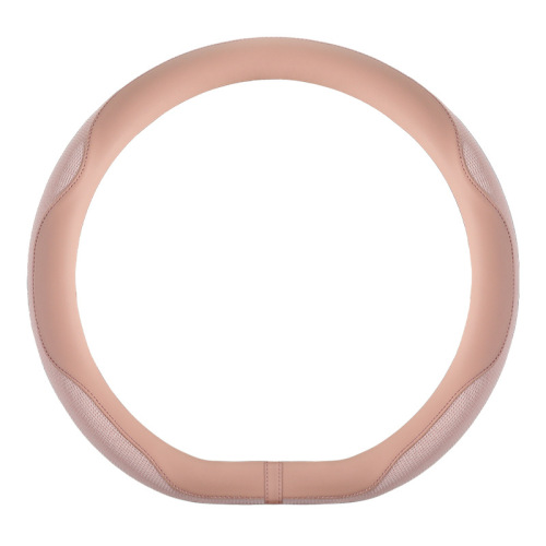 Car steering wheel cover, summer handlebar cover, round/D type, universal all-season mesh, ice silk, women's style, cute and non-slip