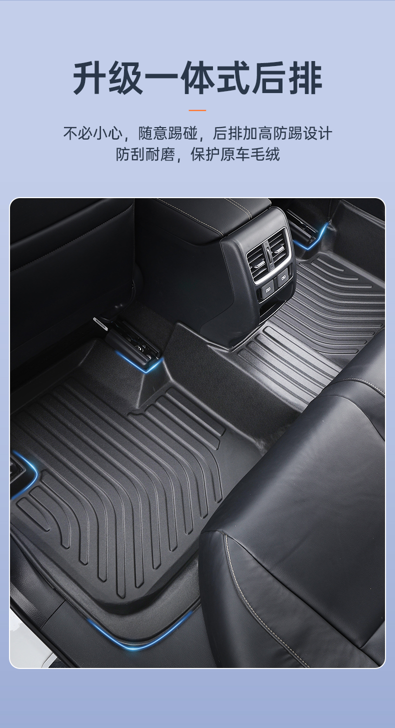 Suitable for 2026 Honda Accord, full-coverage car floor mats, 10th and 11th generation, comprehensive accessories, half 10