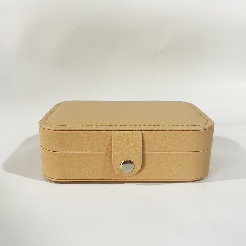 Caja Organizadora de Joyas Antioxidante para Viaje de Cuero PU