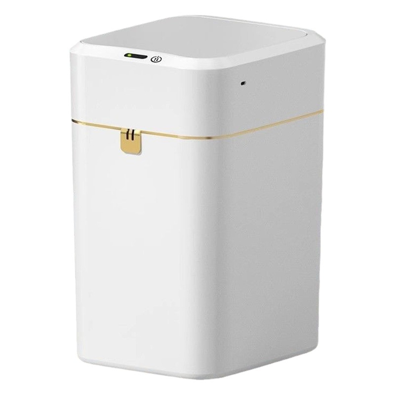 Inteligente basura inducción hogar sala de estar eléctrica embalaje automático 2024 nuevo cubo sanitario