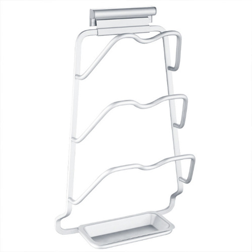 Kitchen pot lid rack, multifunctional cutting board holder, hanging vegetable board stand without drilling, board storage rack, item shelf, magic tool