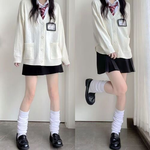 Large Elephant Socks Cross-border Socks White Socks Loosesocks Knitted Bubbles JK Japanese Socks Foreign Trade Stacked Socks Leggings