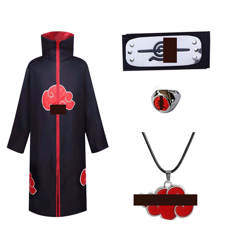 披风+叛忍+朱戒+云朵项链