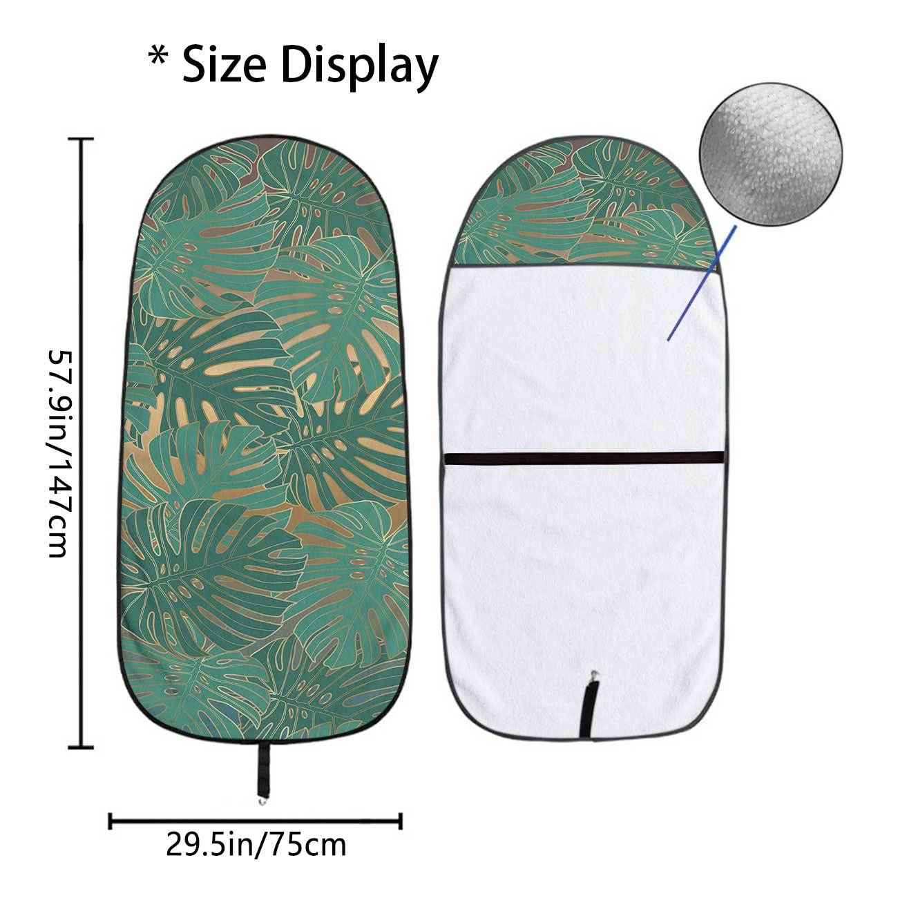 Car seat towel cover front seat protector suitable for gym and exercise, universal for all seasons, car use 132