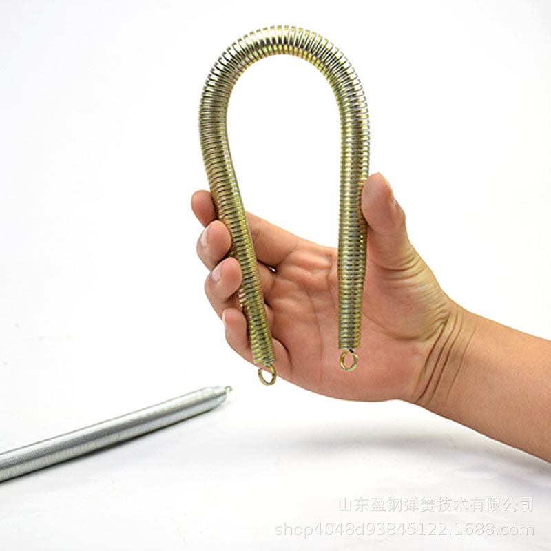 304不锈钢弹簧拉簧带钩 大小长短强力拉伸拉门弹簧带圈拉簧