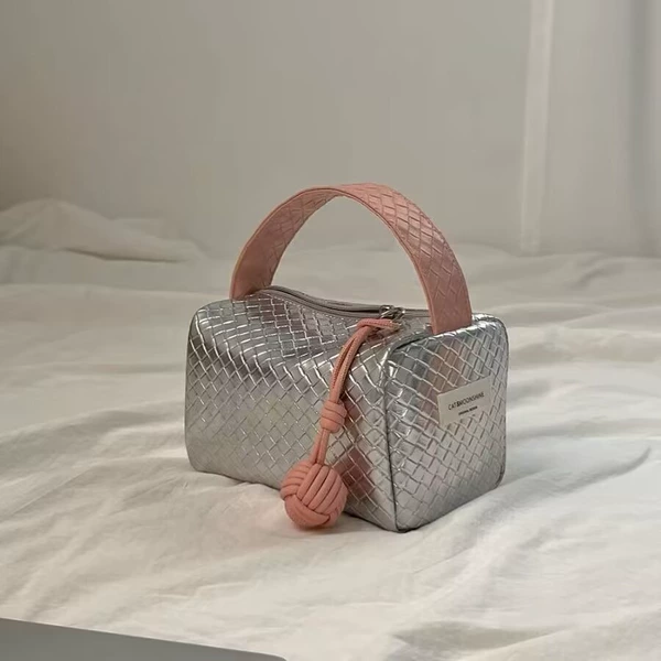 Woven, silver