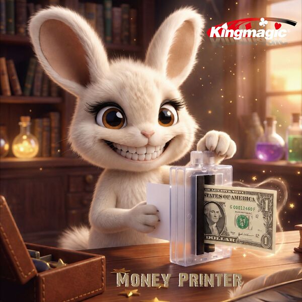 Magic money printing machine magic printing white paper turns into…