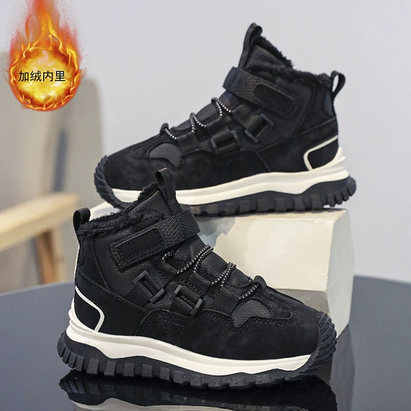 L9726-1 black [two cotton shoes]