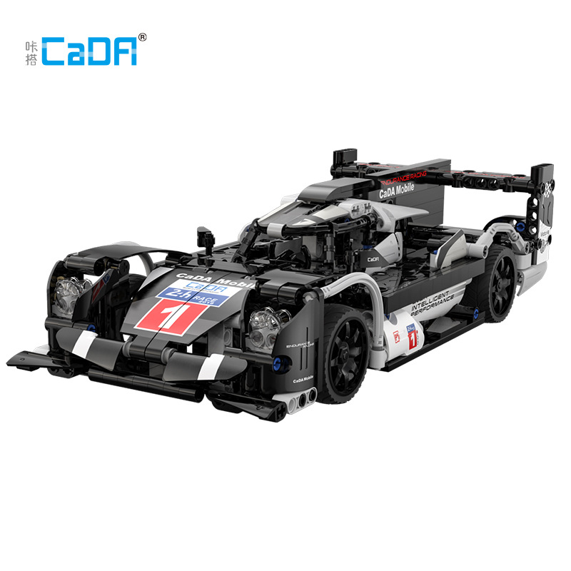 Double Eagle C51307 le Mang resistencia GT coche deportivo 1:14 montado modelo bloques de construcción con luz APP coche de control remoto Juguetes image 6